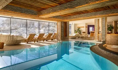 Der Swimmingpool an oder in der Nähe von Kesselspitze Hotel & Chalet, Valamar Collection - 4 Star Superior