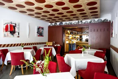 Ein Restaurant oder anderes Speiselokal in der Unterkunft Hotel Gasthof Lercher
