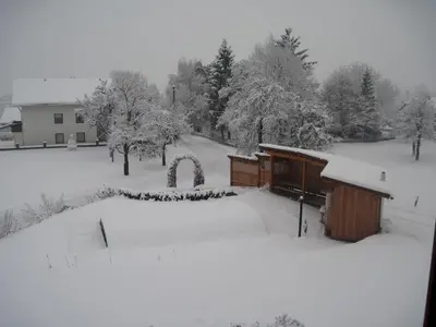 Bauernhof Serner im Winter