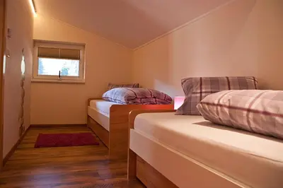 Ein Bett oder Betten in einem Zimmer der Unterkunft Haus Anneliese