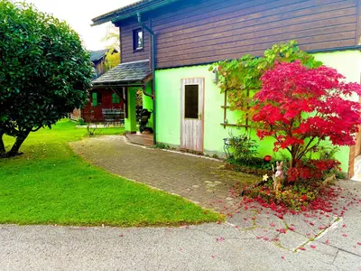 Ein Garten an der Unterkunft Apartment Silvia