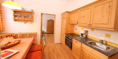 Küche/Küchenzeile in der Unterkunft Bio-Bauernhof-Hotel Matlschweiger