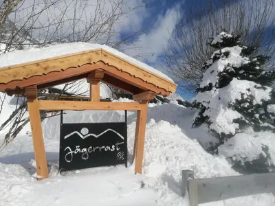 Appartements Jägerrast im Winter