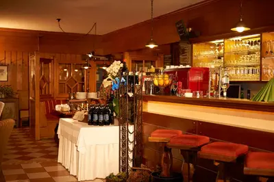 Lounge oder Bar in der Unterkunft Pension Ebnerwirt