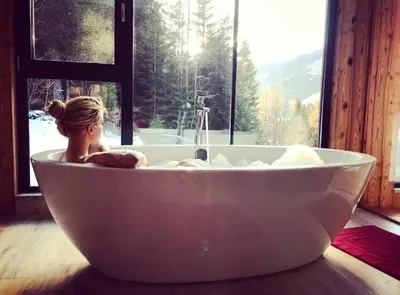Grundriss der Unterkunft Chalet Sodamin Alpin mit Wellness