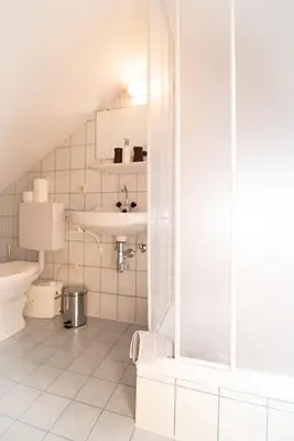 Ein Badezimmer in der Unterkunft Appartement Haus Moser