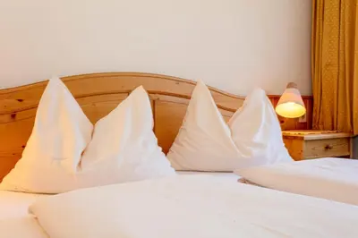 Ein Bett oder Betten in einem Zimmer der Unterkunft Der Graggober