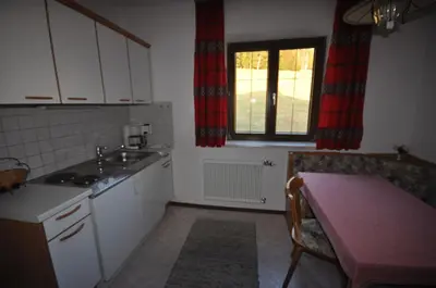 Küche/Küchenzeile in der Unterkunft Appartement Kristall