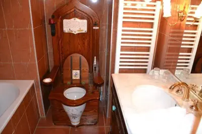 Ein Badezimmer in der Unterkunft Gasthof Kemmetmüller