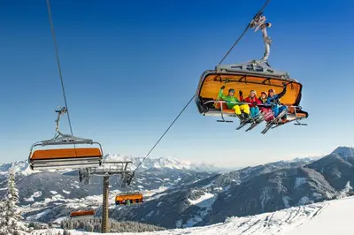 Rickys Apartment Flachau im Winter
