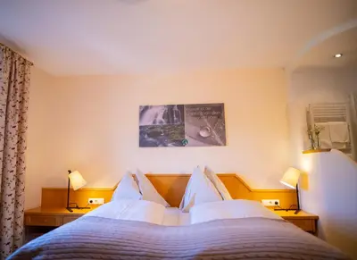 Ein Bett oder Betten in einem Zimmer der Unterkunft 