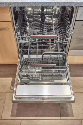 Küche/Küchenzeile in der Unterkunft Ferienwohnung Grimmingblick