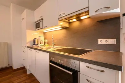 Küche/Küchenzeile in der Unterkunft Appartement Gruber-Hofer