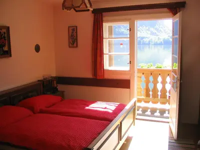 Ein Bett oder Betten in einem Zimmer der Unterkunft Pension Sarstein