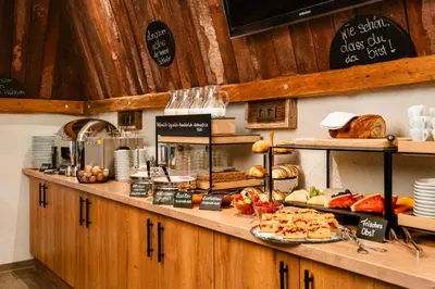 Essen im Aparthotel oder in der Nähe