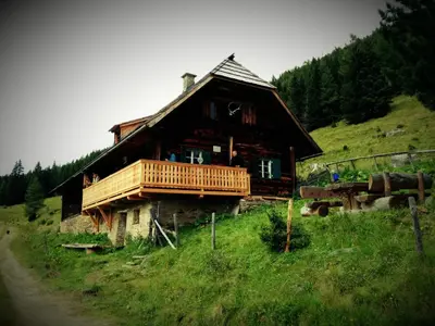 Naturlandschaft in der Nähe des Ferienhauses