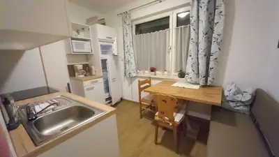 Küche/Küchenzeile in der Unterkunft Appartement Sonnenschein