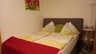 Ein Bett oder Betten in einem Zimmer der Unterkunft Appartement Sonnenschein