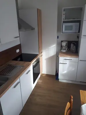 Küche/Küchenzeile in der Unterkunft Appartement Sonnenschein