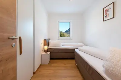 Ein Bett oder Betten in einem Zimmer der Unterkunft Feichtingerbauer