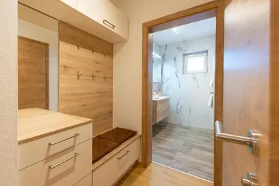 Ein Badezimmer in der Unterkunft Feichtingerbauer