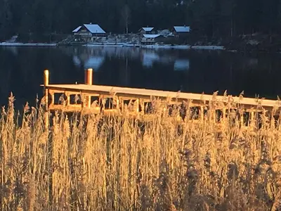 Naturlandschaft in der Nähe des Chalets