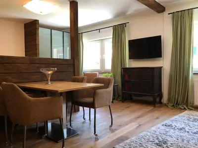 TV/Unterhaltungsangebot in der Unterkunft Style Apartments by Mieze Schindler