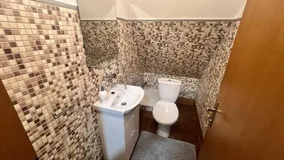Ein Badezimmer in der Unterkunft Kirschbaum Apartment