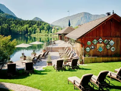 Naturlandschaft in der Nähe des Hotels