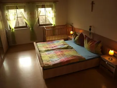Ein Bett oder Betten in einem Zimmer der Unterkunft Haus Schober