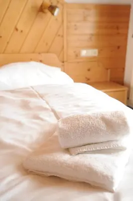 Ein Bett oder Betten in einem Zimmer der Unterkunft Chalet Alice by Schladmingurlaub