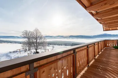 Naturlandschaft in der Nähe der Ferienwohnung