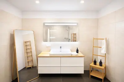 Ein Badezimmer in der Unterkunft Apartment Frida by Da Alois