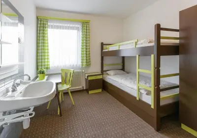 Ein Bett oder Betten in einem Zimmer der Unterkunft Ridehouse