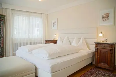Ein Bett oder Betten in einem Zimmer der Unterkunft Appartements Stocker - Zur Schmiede