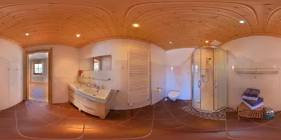 Ein Badezimmer in der Unterkunft Appartements Hochegg