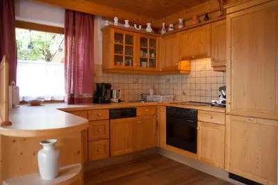 Küche/Küchenzeile in der Unterkunft Eggerhof - Ferienhaus