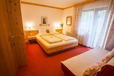 Ein Bett oder Betten in einem Zimmer der Unterkunft Haus Petersmann