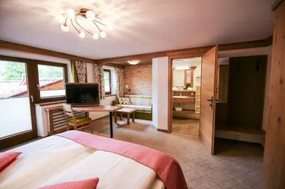 TV/Unterhaltungsangebot in der Unterkunft Ferienwohnung Alpenecho