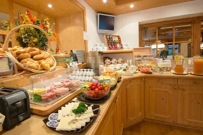 Essen in der Pension oder in der Nähe