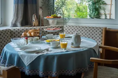 Essen in der Pension oder in der Nähe