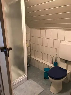 Ein Badezimmer in der Unterkunft Wagnermoosgut
