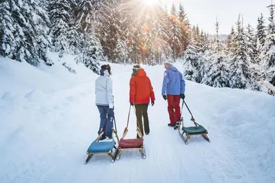 Landhotel Laudersbach im Winter