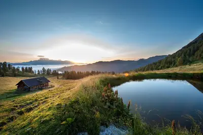 Naturlandschaft in der Nähe des Hotels