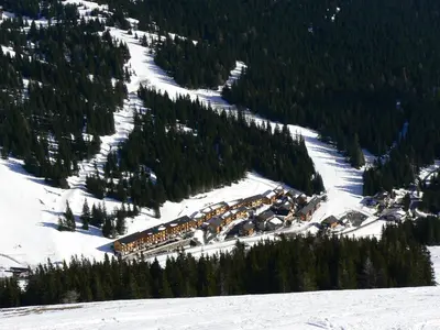 Monarchia Park im Winter