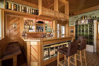 Lounge oder Bar in der Unterkunft Gasthof Murtalerhof