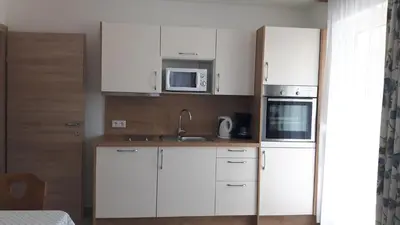 Küche/Küchenzeile in der Unterkunft Appartement Kerry