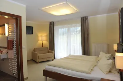 Ein Bett oder Betten in einem Zimmer der Unterkunft Villa Castelli