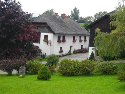 Ein Garten an der Unterkunft Gasthof Gangl