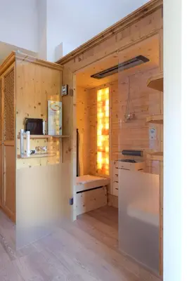 Küche/Küchenzeile in der Unterkunft Hotel und Alpen Apartments - Bürglhöh